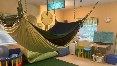 A sensory playroom that provides exploration and fun.