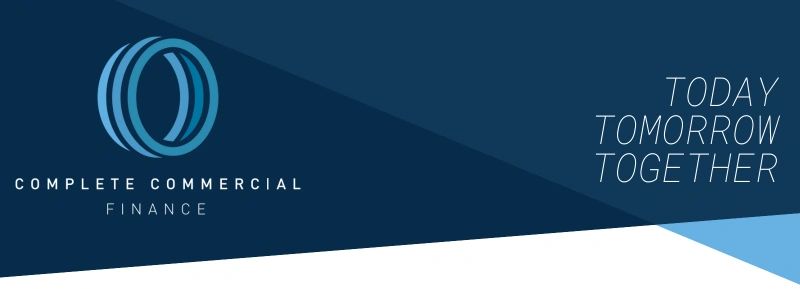 Logo for Complete Commercial Finance with the tagline Today Tomorrow Together.