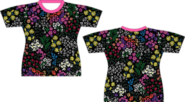 Mixed Flower Shirt