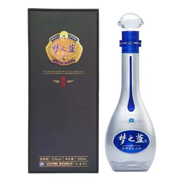 梦之蓝 M9 - Yanghe Mengzhilan M9 - Dream Blue M9 52% ABV 500ml