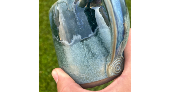 Blue mug