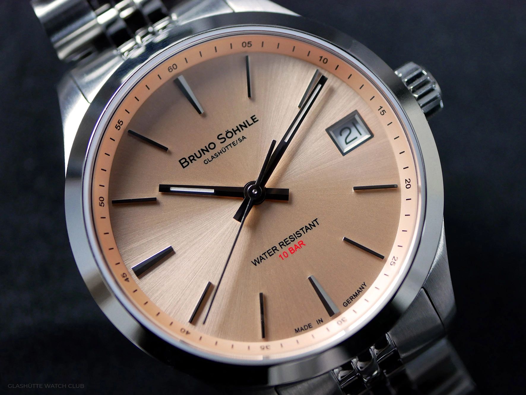 Hands-On: Bruno Söhnle Turin II Small 17-13226-542 (Rosé Dial)