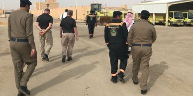 Conducting a Training Needs Analysis TNA for the Saudi Arabia Search and Rescue Team SASART. 