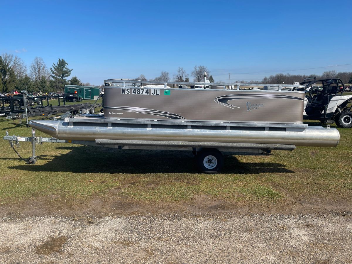 Pontoon Ing 2016 16ft Paddle King Pontoon Boat Lo Pro with Trailer
