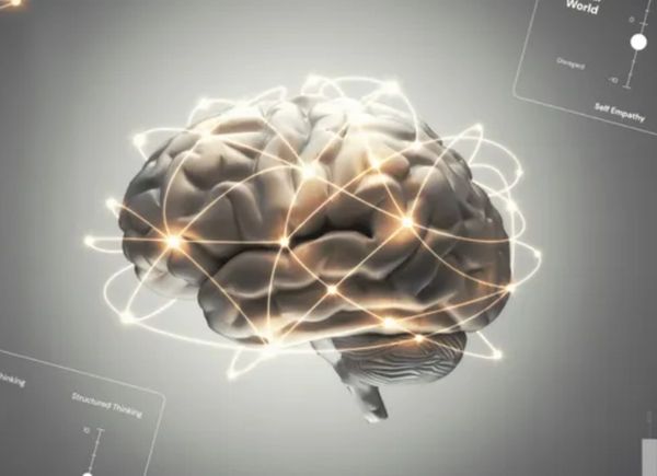 An image of the brain.