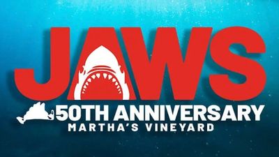 Jaws 50th Anniversary Martha's Vineyard logo