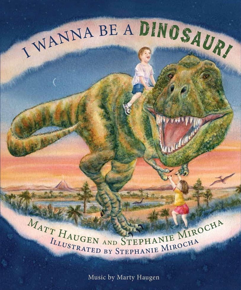 Fun and learning at the same time: science-vetted while a family pretends to be dinosaurs.