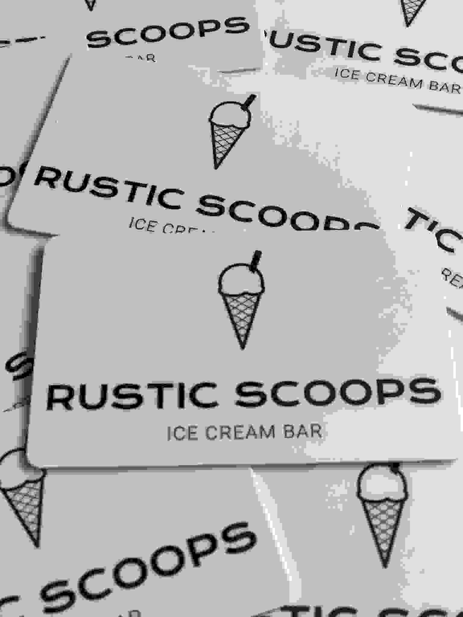 Rustic Scoops Ice Cream Bar Inc. Ice Cream, Frozen Treats