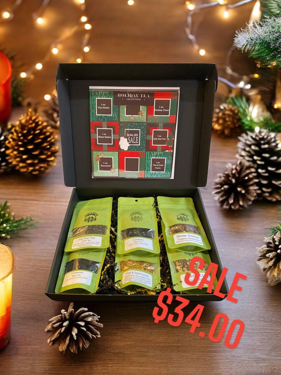 Holiday Tea Gift Box from Jam’nBean Coffee & Tea Company
