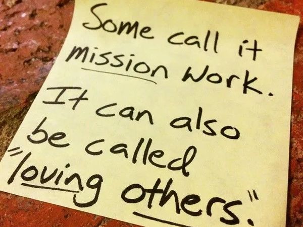 mission work quote for Christian Sports Alliance
