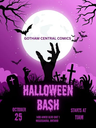 local comic book shop Gotham central comics halloween fest 