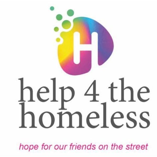 Logo of Help 4 the Homeless, a charity helping to tackle homelessness in London and Home Counties.