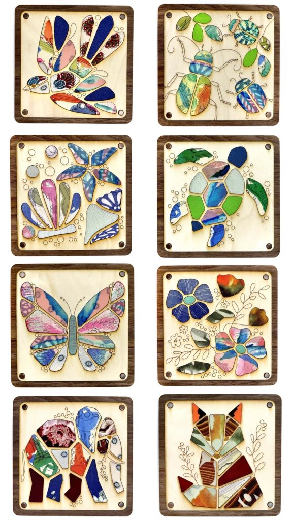 Fabric & Wood Art Kit
