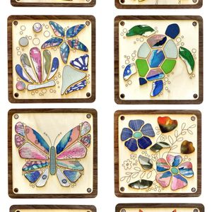 Fabric & Wood Art Kit