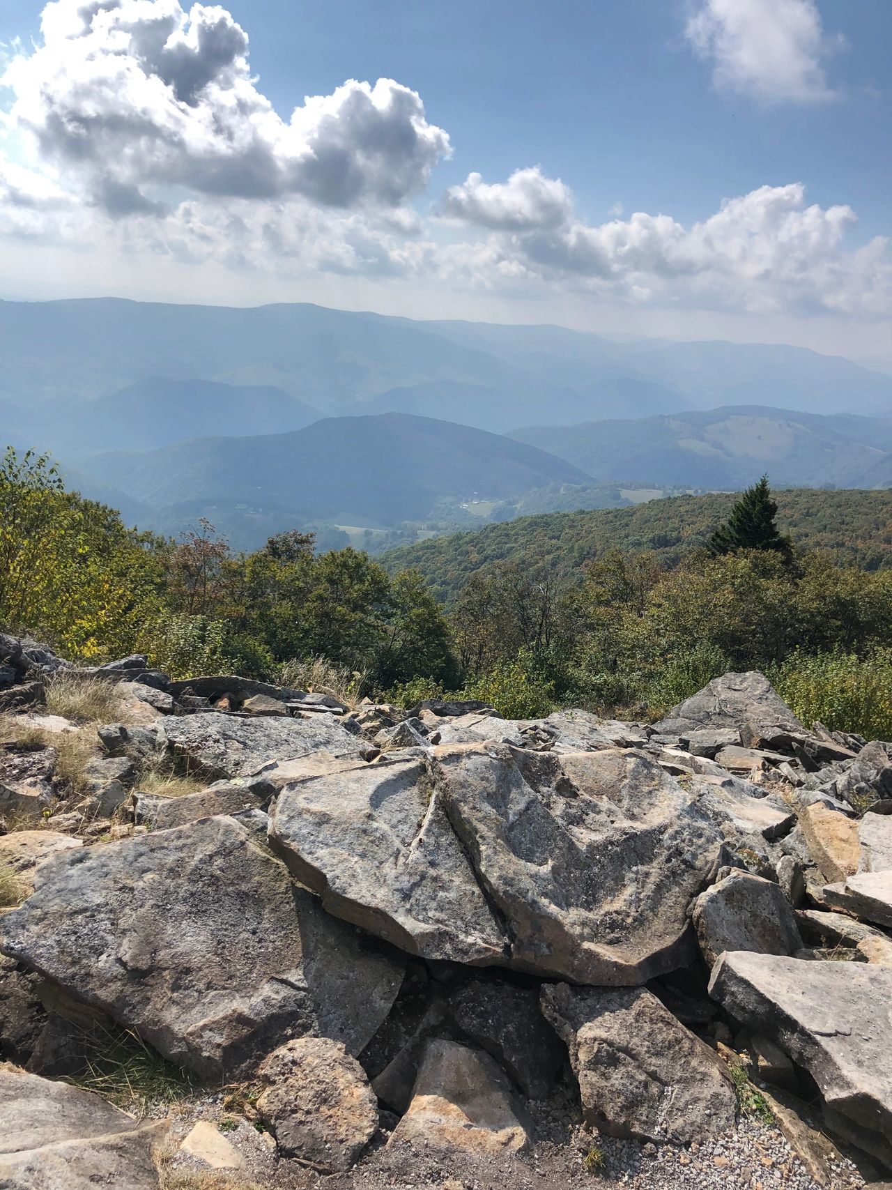 View of Appalachian mountains View of Appalachian mountains