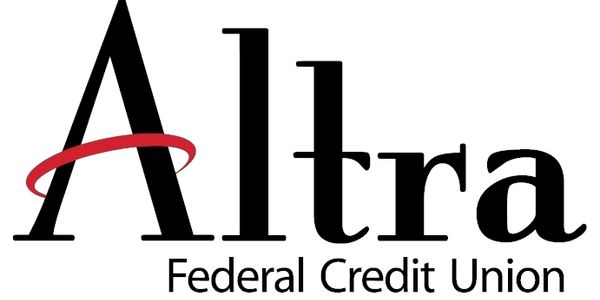 Altra Federal Credit Union logo with a red swoosh.