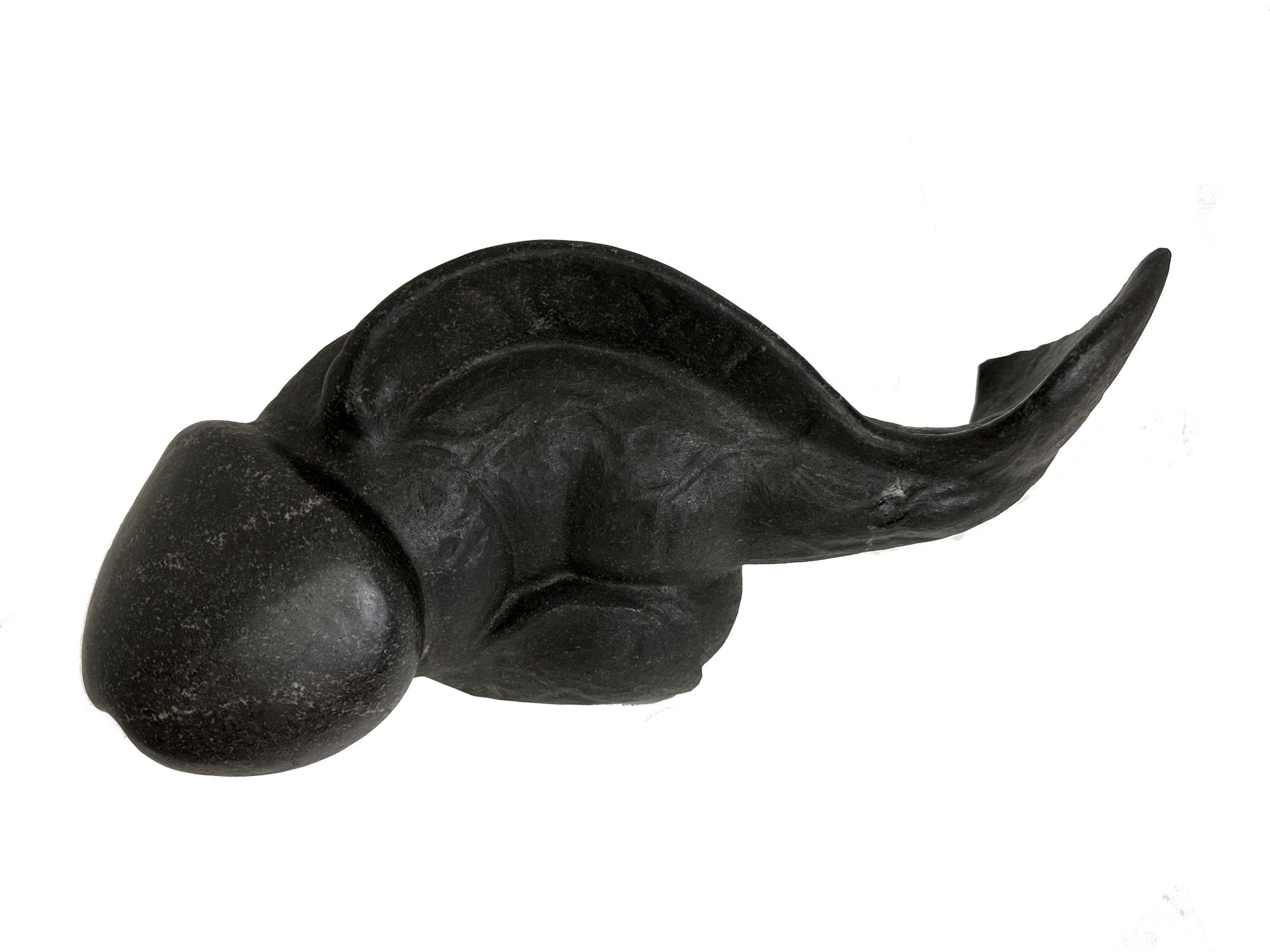 Fish Cock Granite Sculpture