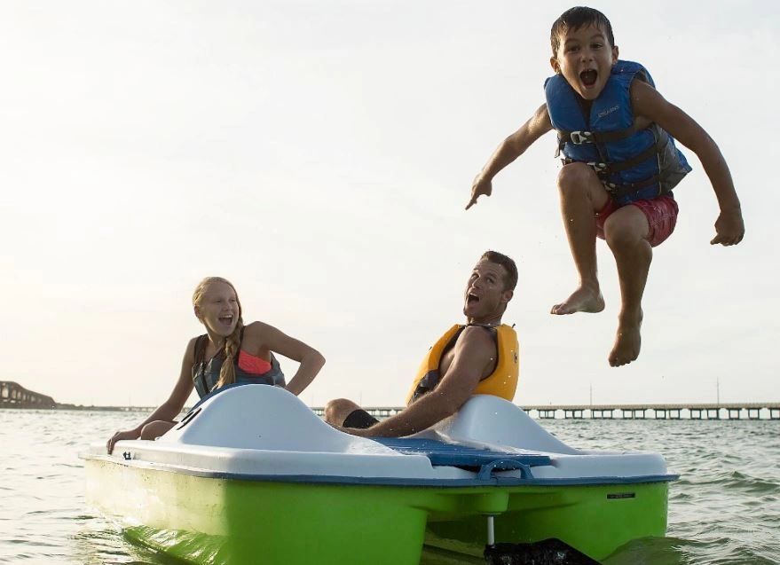 Pedal Boat, Paddle Boat - Flow and Paddle - Sioux Falls, South Dakota