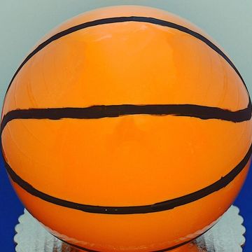 Basketball, chocolate piñata, dessert, NBA, March madness, final four, sports, cake, baller, team