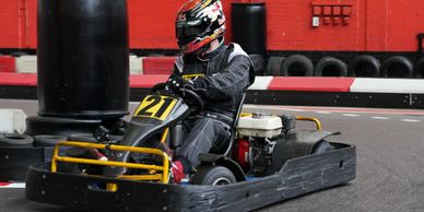 3 x 15 mins track driving experience at JDR Karting Gloucester
