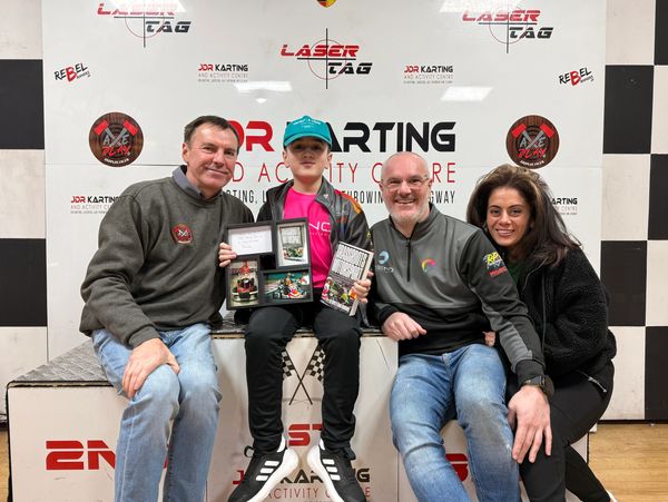 JDR Karting Cadet Academy - Grassroots NOtorsport Book presentation by Deno Rowlands