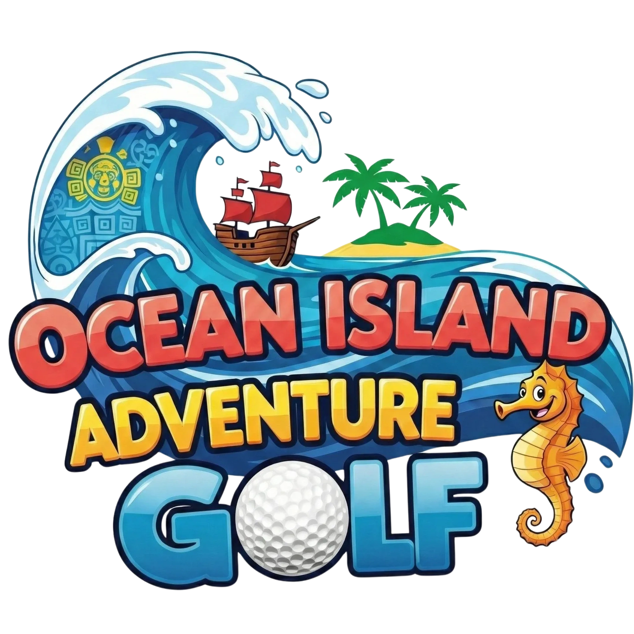 Ocean Island Adventure Mini Golf @ JDR Karting Gloucester