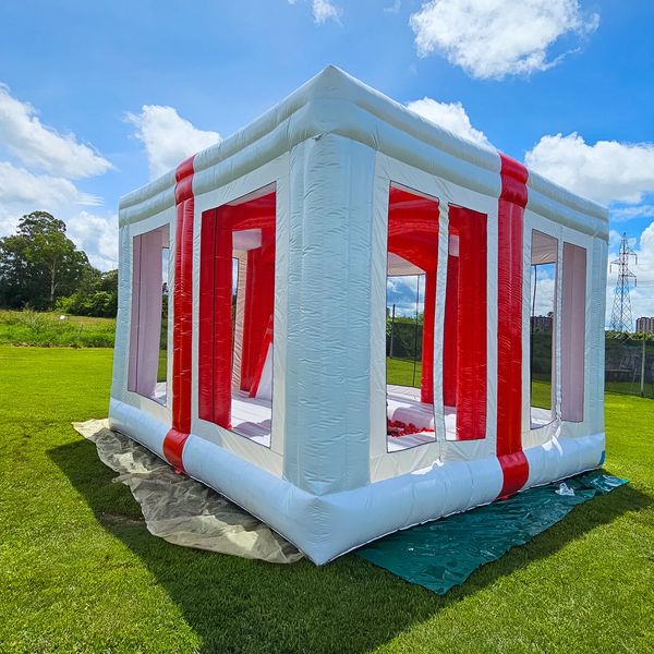 Inflable colorido Caja Regalo ideal para celebraciones infantiles en Rionegro

