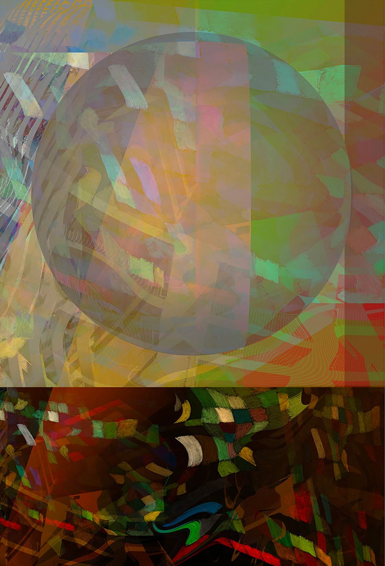 Abstract Photomontage by Marvin Berk, San Miguel de Allende 2012