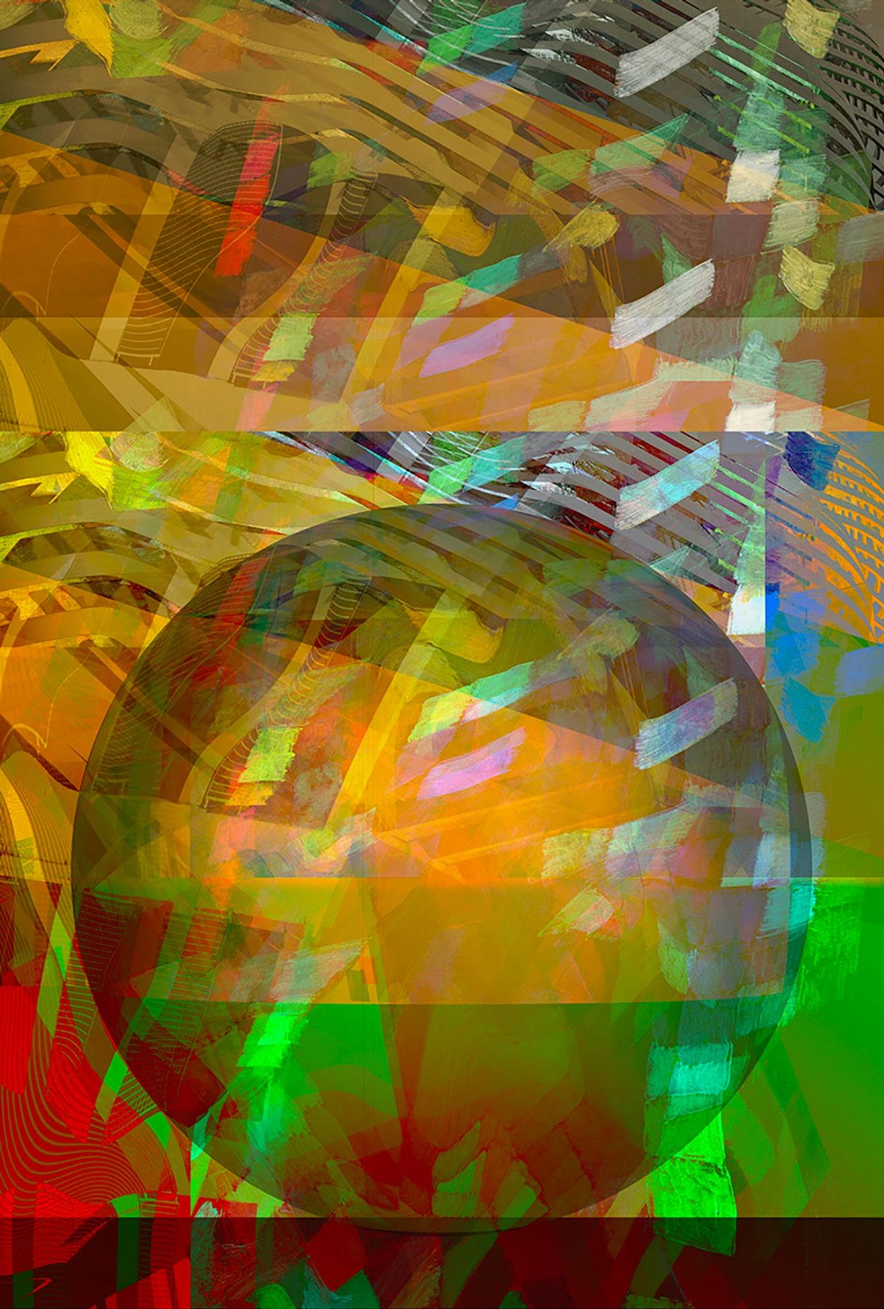 Abstract Photomontage by Marvin Berk, San Miguel de Allende 2012