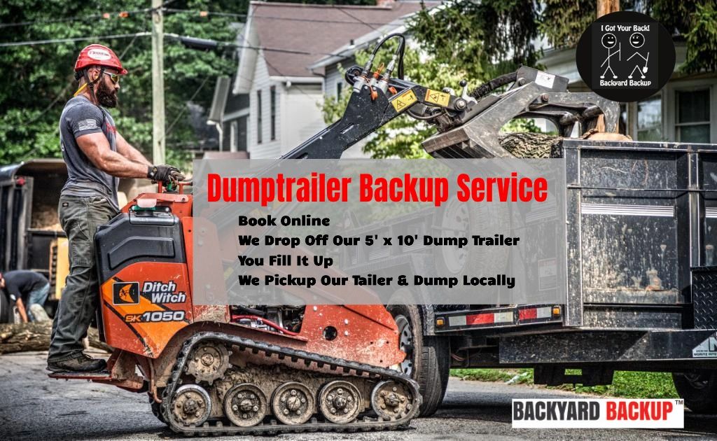 Hauling and Dumping Service Dump Trailer Backup Service