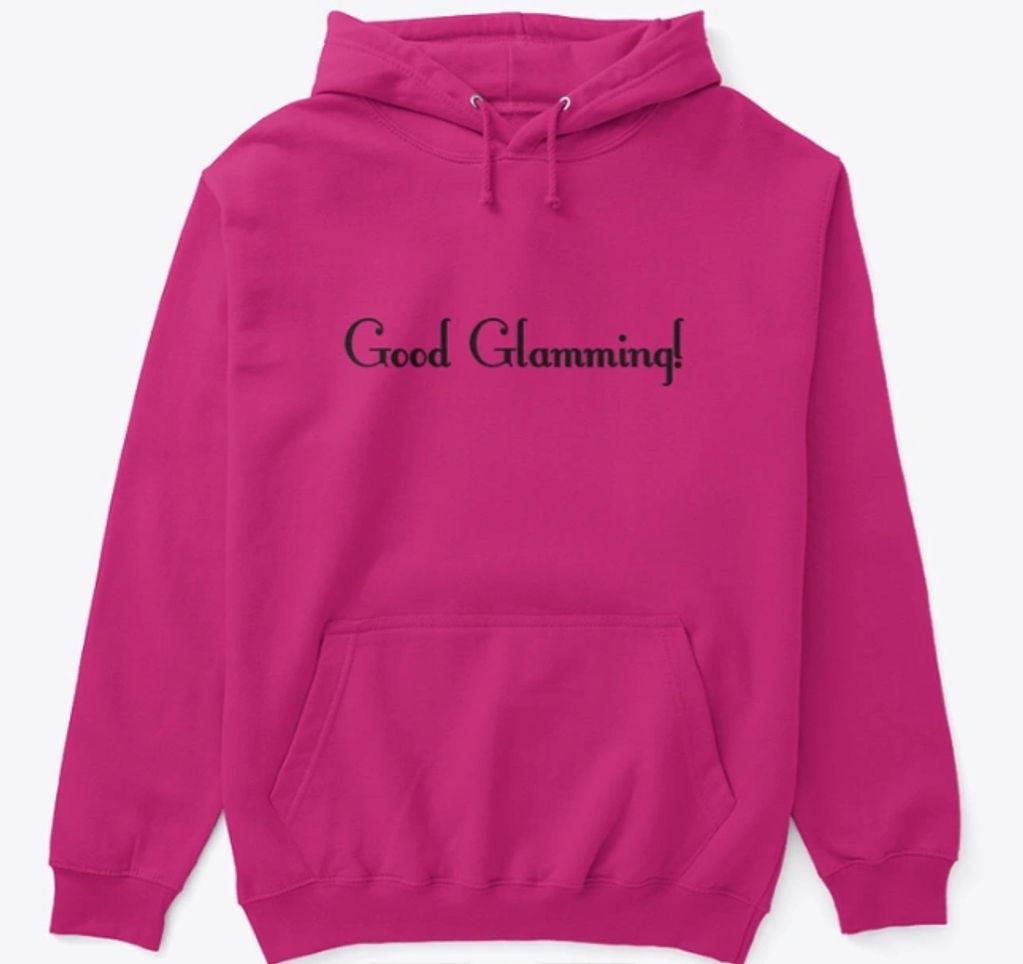 Unisex pink hoodie