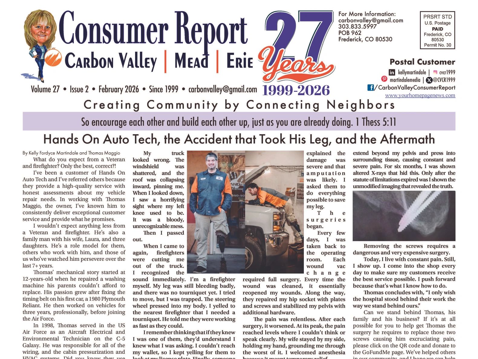 Front page of February 2026