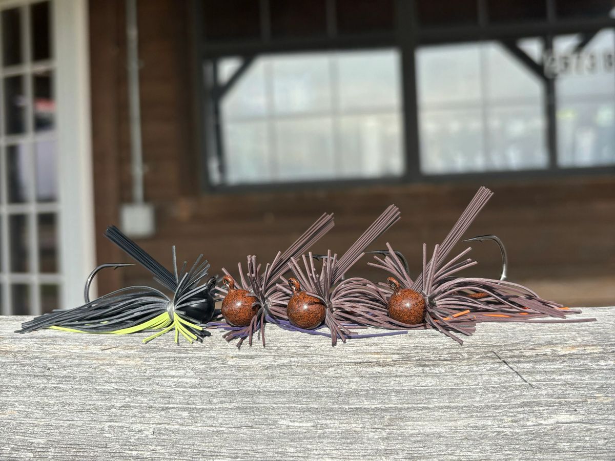 Deps Flat Back Jig Rubber 3/8 Oz - Couleur 21 - Leurre Pêche - Neuf
