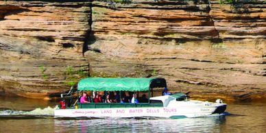 Climb aboard our World War II-era amphibious vehicles for an amazing and unforgettable land and wate