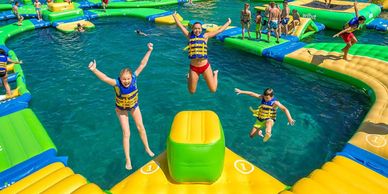Jump, swing, and climb on the new outdoor water park in Wisconsin! Waterworld is America's largest i