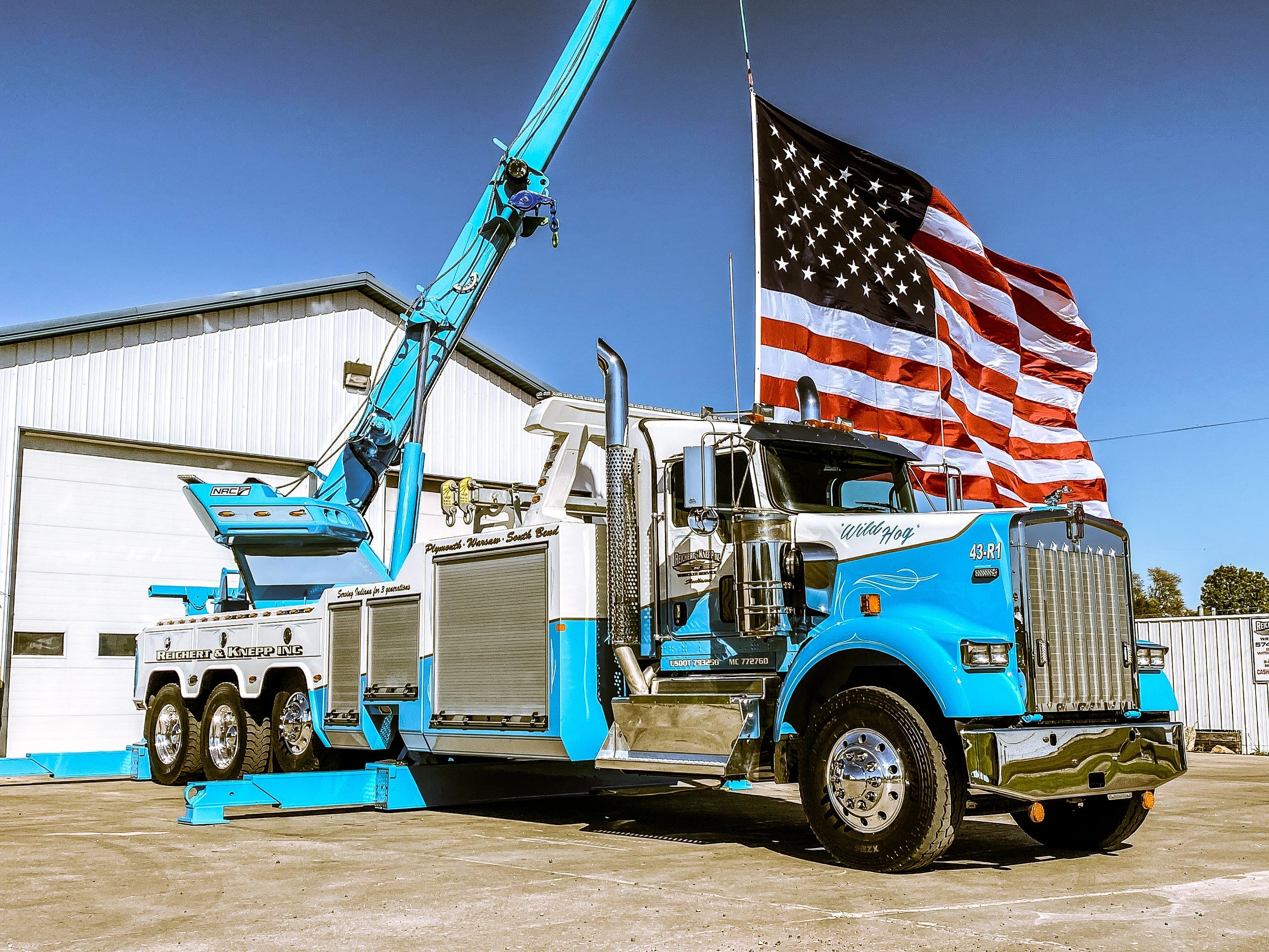 Reichert-Knepp 24 hour towing and road service Plymouth Indiana featured image