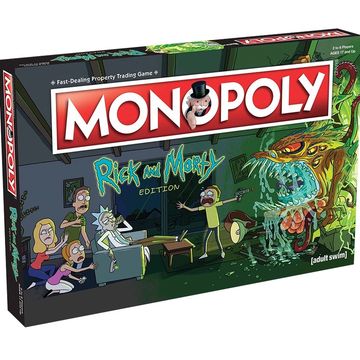 rick and morty monopoly board game