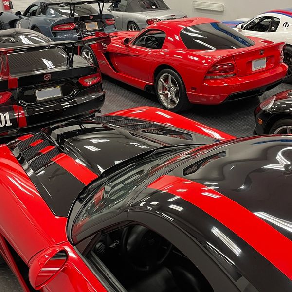 Secure Climate Controlled room full of cars at P1 Garage Orlando Florida