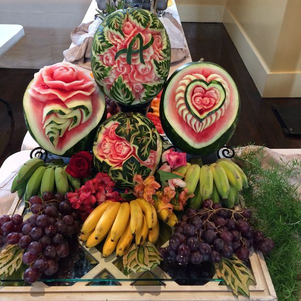 Fruit carving