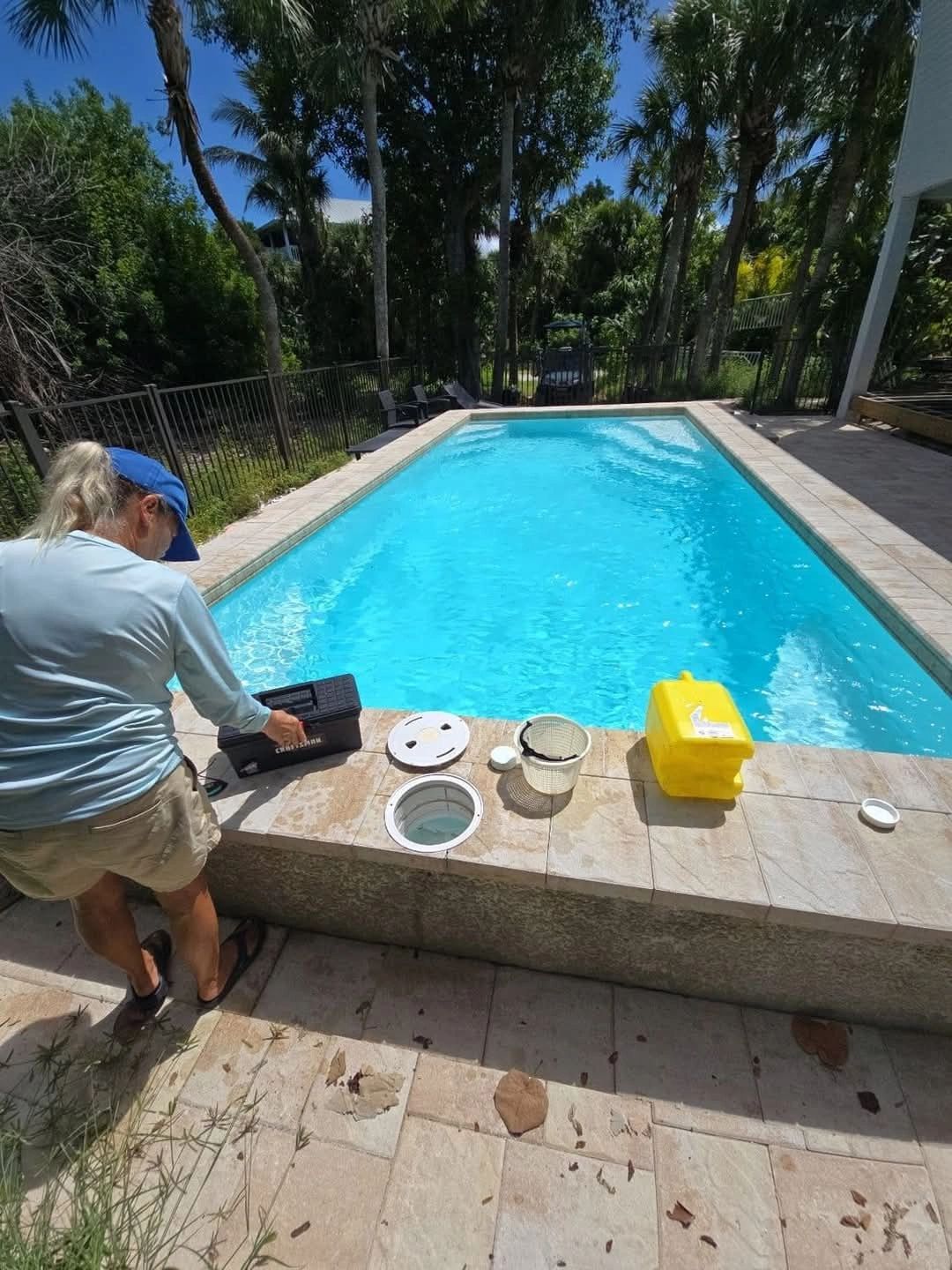 Swimming pool maintenance and repair 