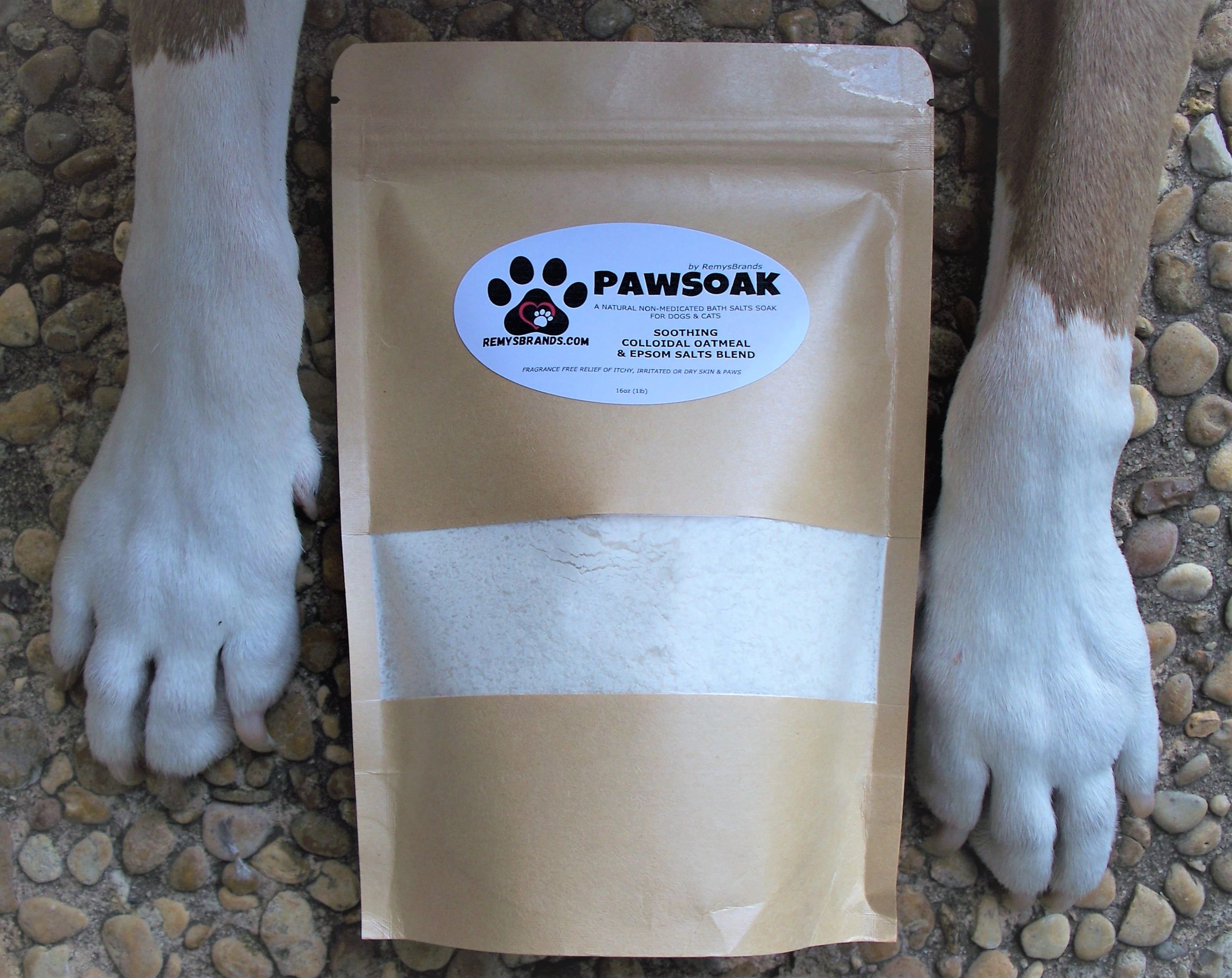 Paw soak for dogs by RemysBrands