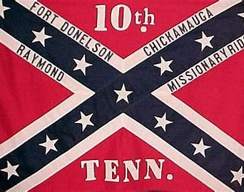 10th Tennessee Regiment Flag