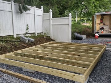 Shed Block Footer