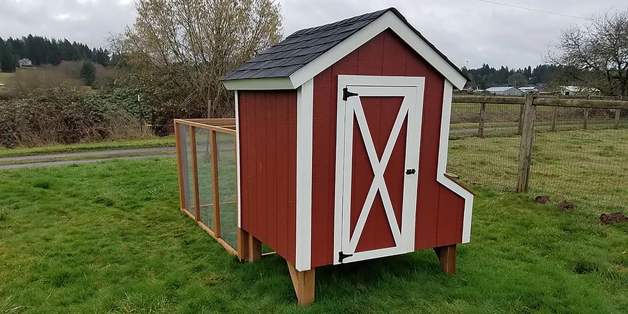 Chicken Coop with Run