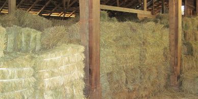 Hay storage