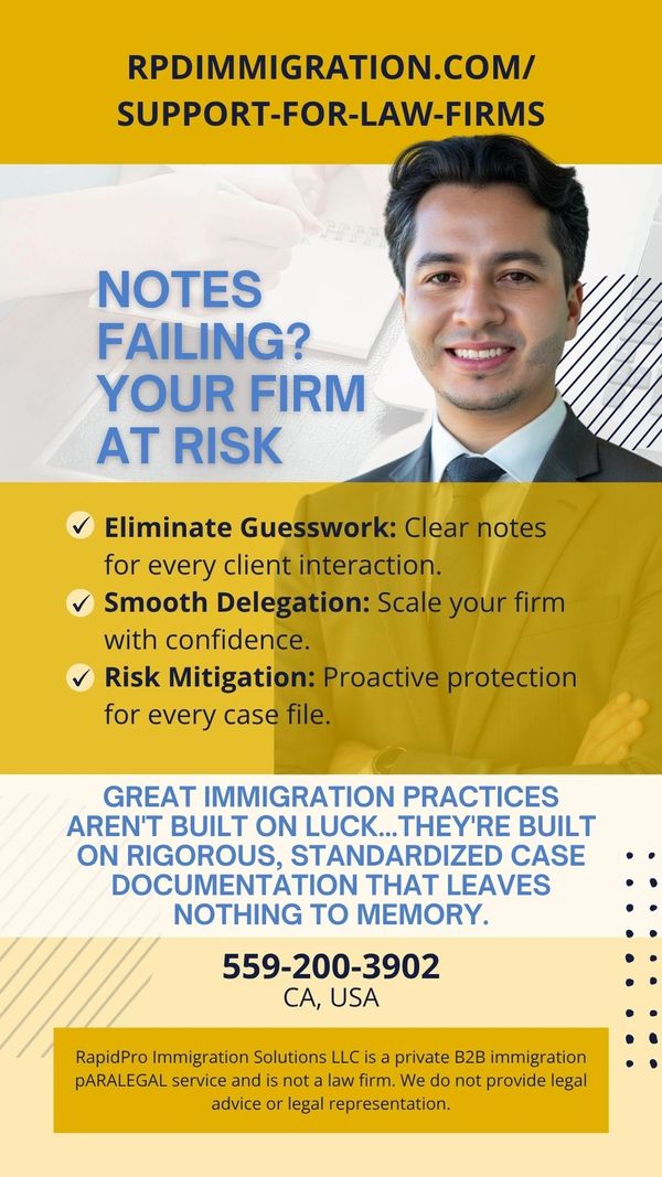 Support for law firms facing note-taking challenges to protect their business.
