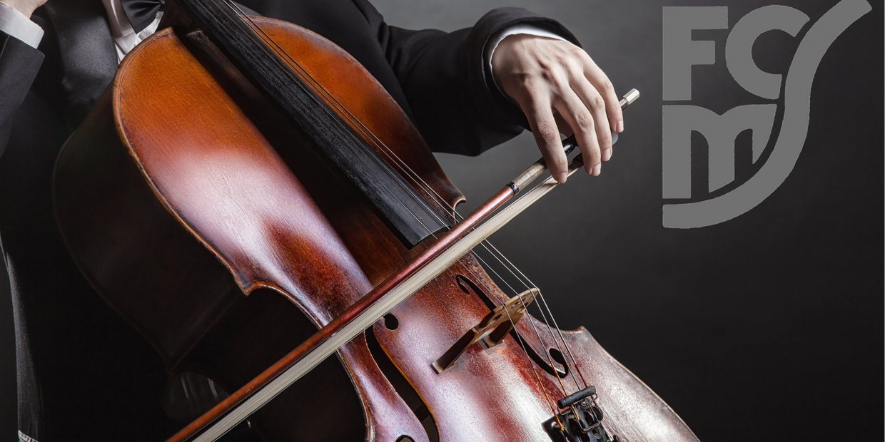 Man playing the cello.