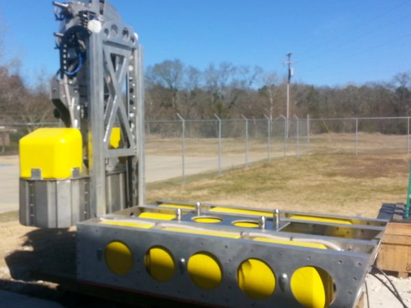 Custom CPT tooling skid for ROV 