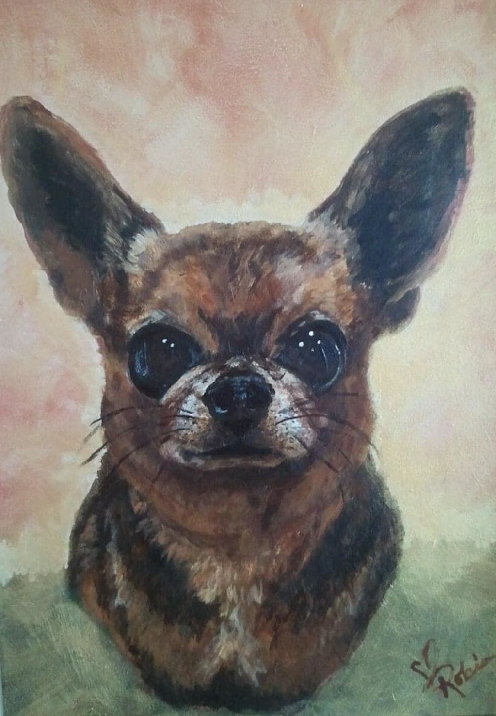 Robin sagulla, art, pet portraits, commissioned art