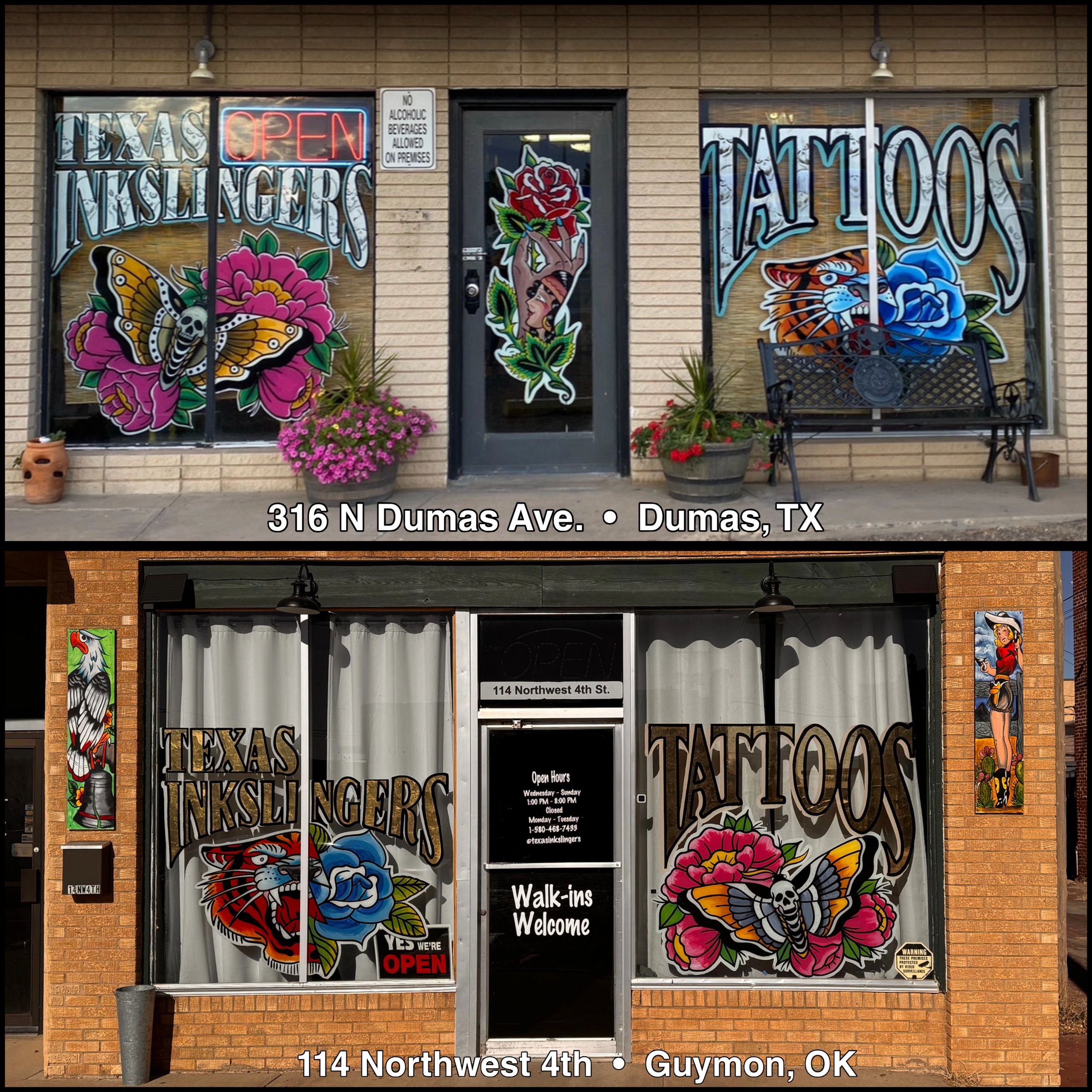 Texas Ink Texas Ink Slingers - Premier Tattoo Studio in Texas